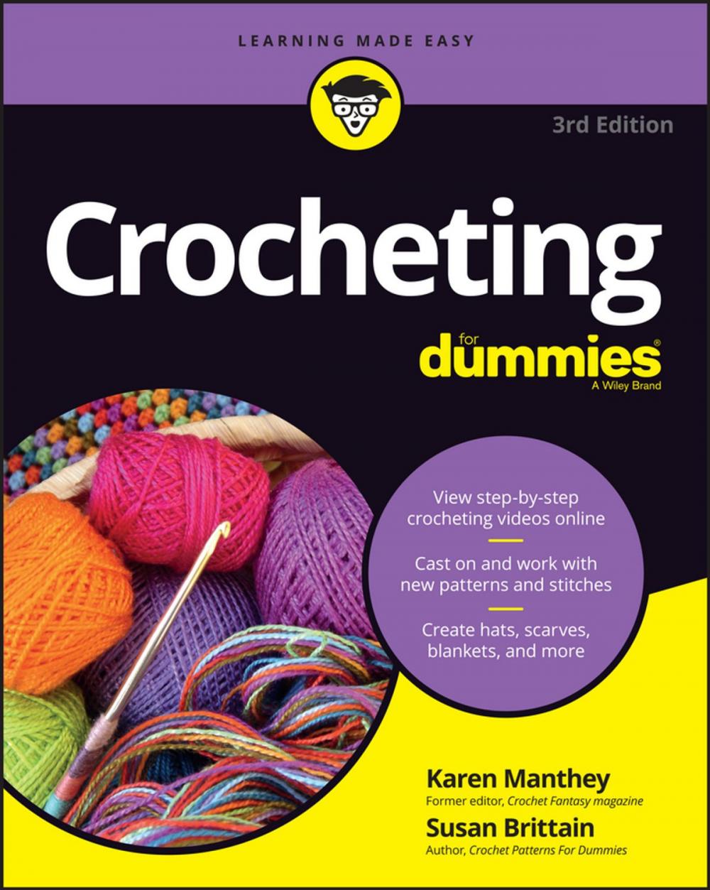 Big bigCover of Crocheting For Dummies with Online Videos