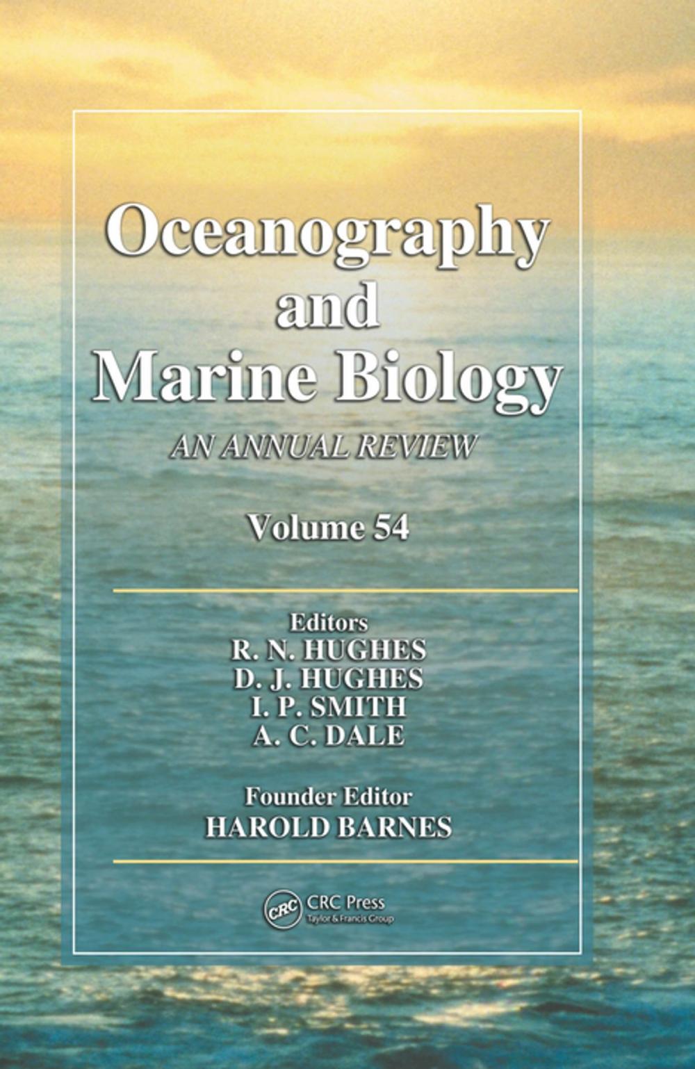 Big bigCover of Oceanography and Marine Biology