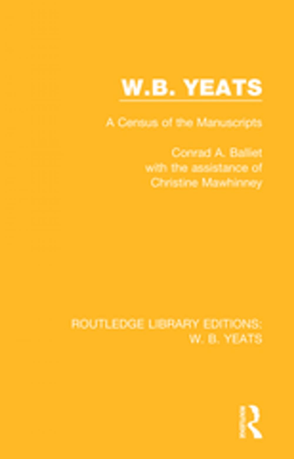 Big bigCover of W. B. Yeats