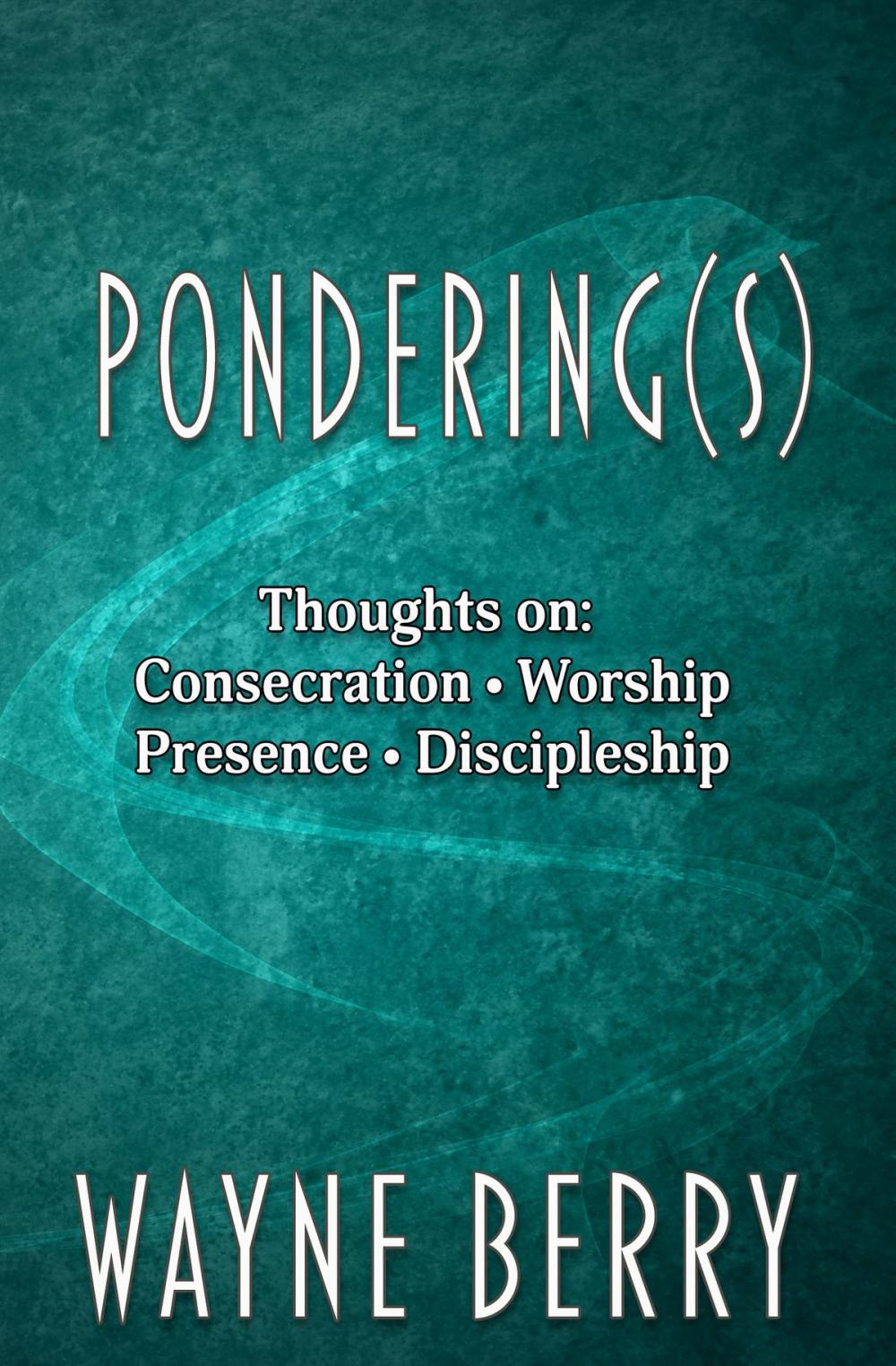 Big bigCover of Ponderings(s)
