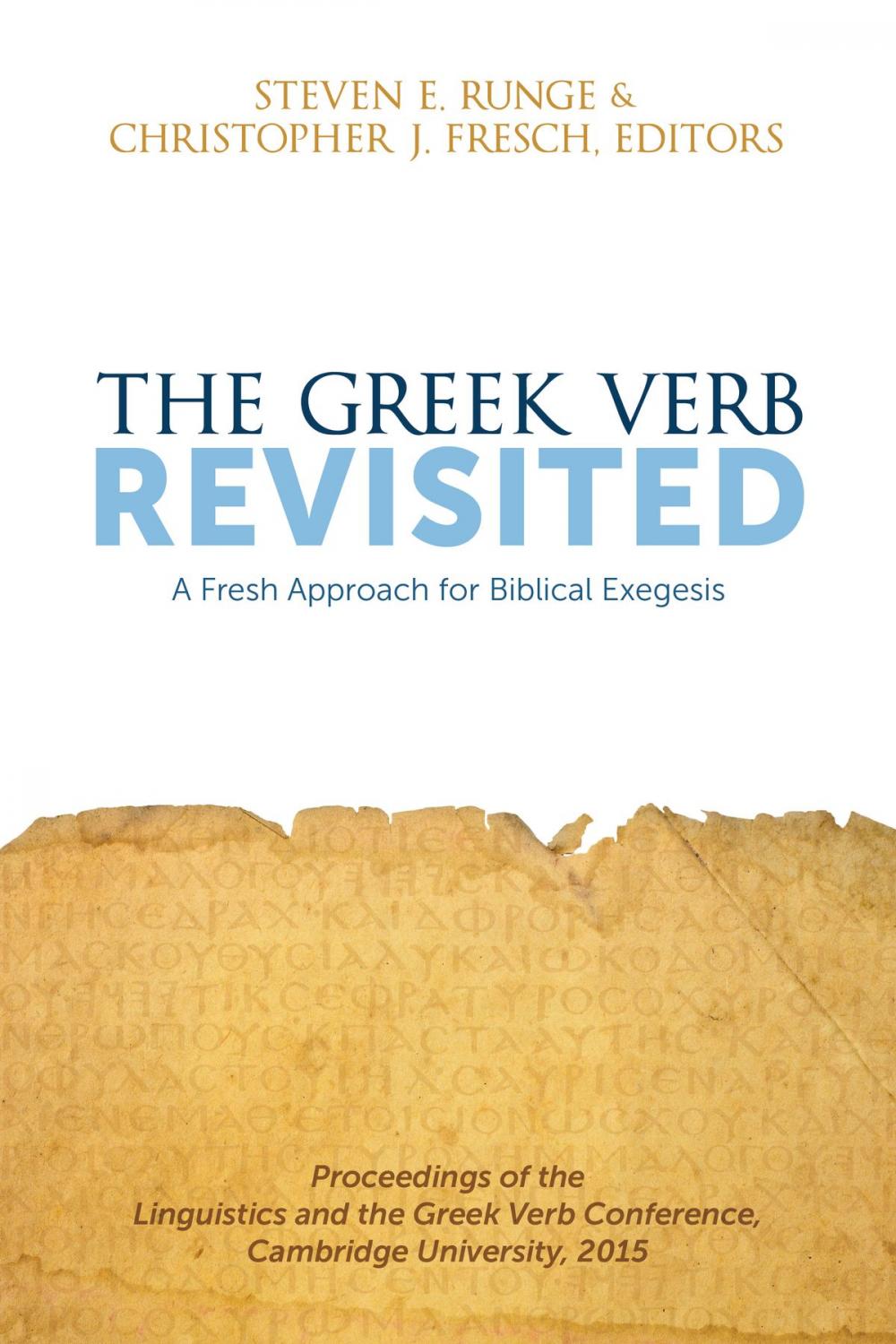 Big bigCover of The Greek Verb Revisited