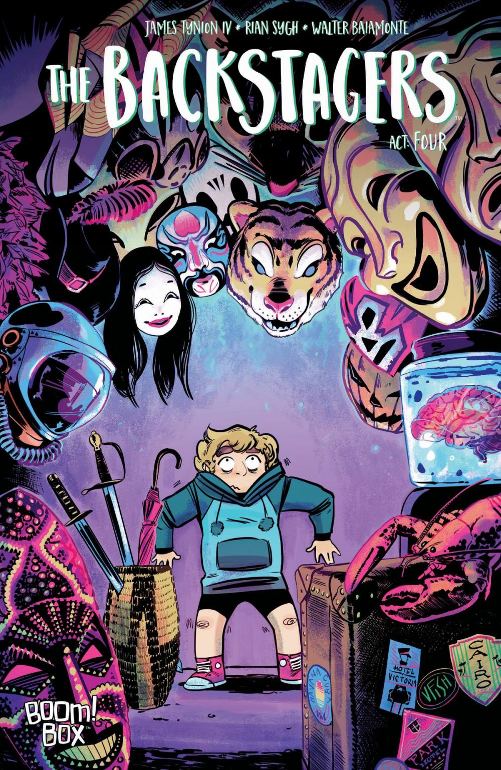 Big bigCover of The Backstagers #4