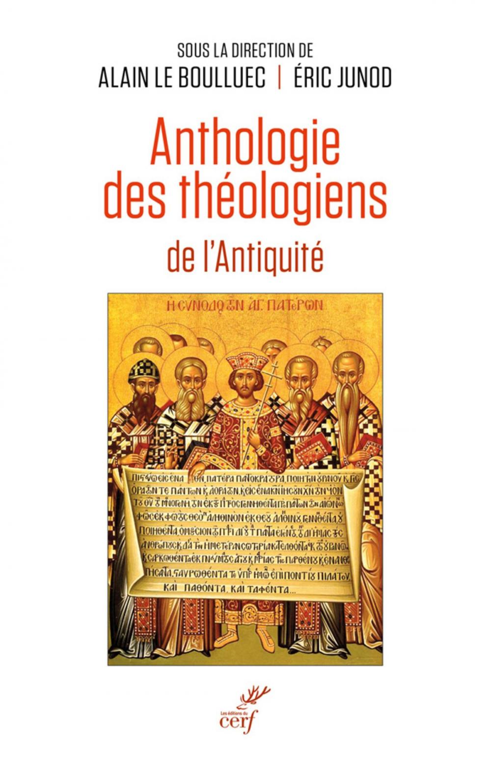 Big bigCover of Anthologie des théologiens de l'Antiquité