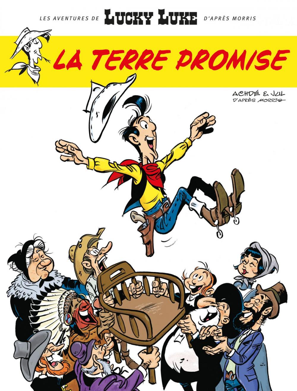 Big bigCover of Les Aventures de Lucky Luke d'après Morris - Tome 7 - La Terre Promise