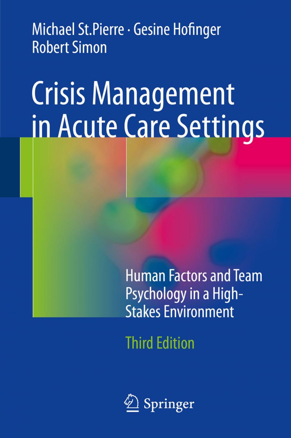 Big bigCover of Crisis Management in Acute Care Settings
