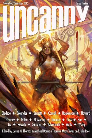 Book cover of Uncanny Magazine Issue 13