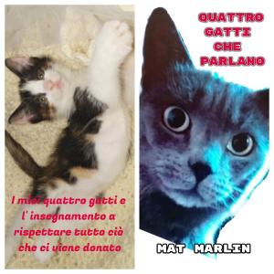 Cover of the book Quattro gatti che parlano by Mat Marlin