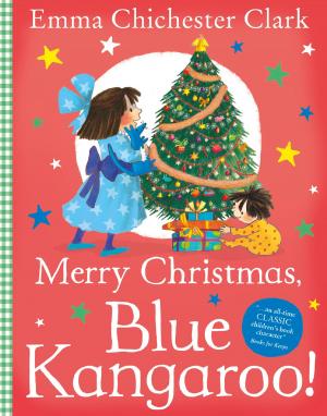 Book cover of Merry Christmas, Blue Kangaroo!