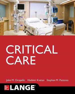 Cover of the book Lange Critical Care by K. Gopalakrishnan