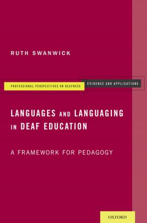Book cover of Languages and Languaging in Deaf Education
