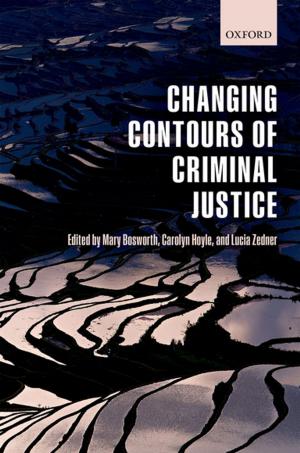 Cover of the book Changing Contours of Criminal Justice by Gian Francesco Giudice