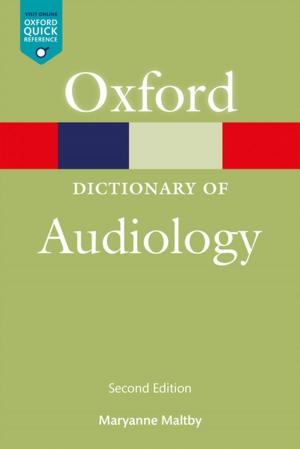 Cover of A Dictionary of Audiology