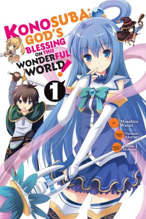 Book cover of Konosuba: God's Blessing on This Wonderful World!, Vol. 1 (manga)