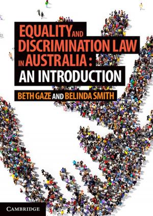 Cover of the book Equality and Discrimination Law in Australia: An Introduction by Peter A. French