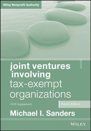 Cover of the book Joint Ventures Involving Tax-Exempt Organizations by Carla C. Morris, Robert M. Stark