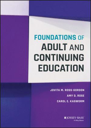 Cover of the book Foundations of Adult and Continuing Education by Paul Tiffany, Steven D. Peterson, Colin Barrow