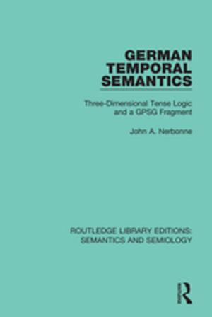 Cover of the book German Temporal Semantics by Sara Bubb, Peter Mortimore