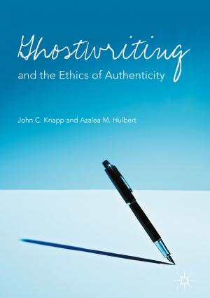 Cover of the book Ghostwriting and the Ethics of Authenticity by D. Melbye
