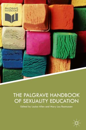 Cover of the book The Palgrave Handbook of Sexuality Education by 