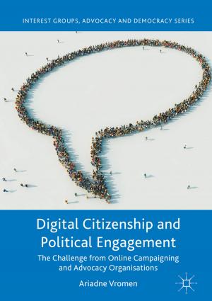 Cover of the book Digital Citizenship and Political Engagement by J. Moncrieff