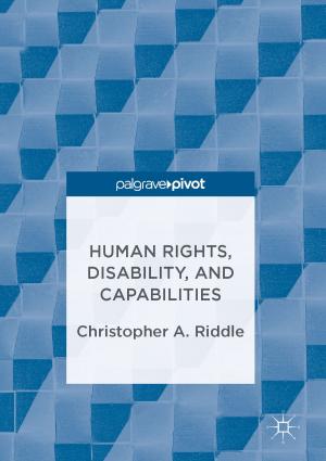 Book cover of Human Rights, Disability, and Capabilities