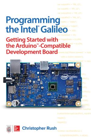 Book cover of Programming the Intel Galileo: Getting Started with the Arduino -Compatible Development Board