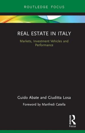 Cover of the book Real Estate in Italy by Kumkum Bhattacharyya, Vijay P. Singh