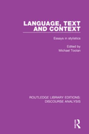 Cover of the book Language, Text and Context by Selma Leydesdorff