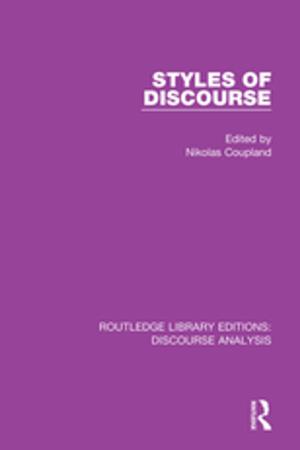 Cover of the book Styles of Discourse by Dawn Hillier