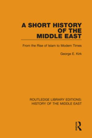Cover of the book A Short History of the Middle East by J. E. Meade