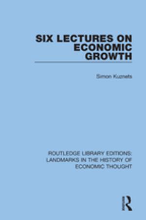 Cover of the book Six Lectures on Economic Growth by Alessandro Aurigi