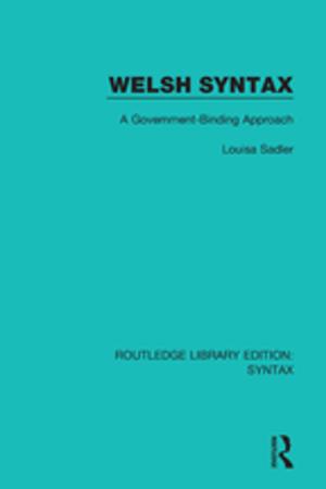 Cover of the book Welsh Syntax by Brian Bond