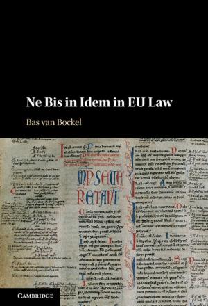 Cover of the book Ne Bis in Idem in EU Law by Eugénie Mérieau