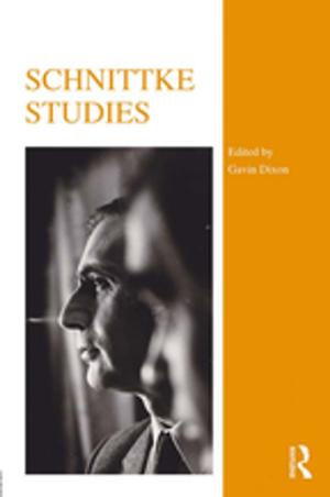 Cover of the book Schnittke Studies by John Stanislav Sadar