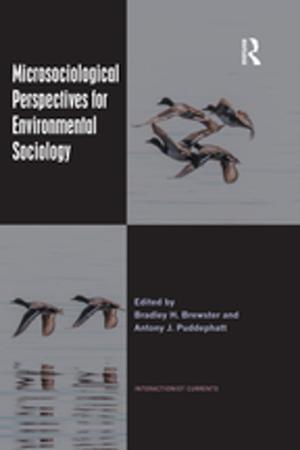 Cover of the book Microsociological Perspectives for Environmental Sociology by David Asch