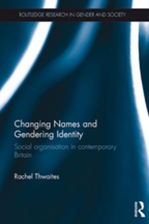 Cover of the book Changing Names and Gendering Identity by Tom Valenta, John Sherman