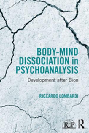Cover of the book Body-Mind Dissociation in Psychoanalysis by Richard L. Gorsuch