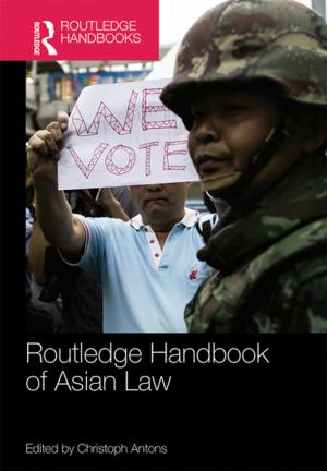 Cover of the book Routledge Handbook of Asian Law by H.A. Hodges