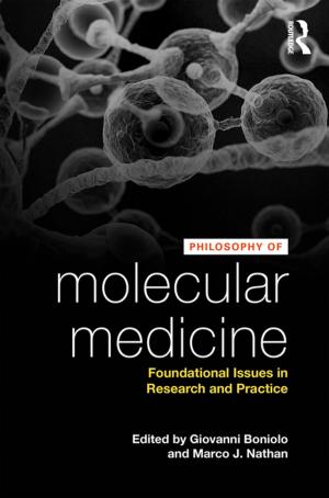 Cover of the book Philosophy of Molecular Medicine by Andrea Lefebvre, Richard W. Sears, Jennifer M. Ossege