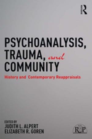 Cover of Psychoanalysis, Trauma, and Community