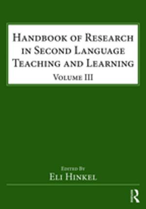 Cover of the book Handbook of Research in Second Language Teaching and Learning by Geoffrey Sloan