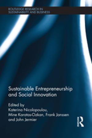 Cover of the book Sustainable Entrepreneurship and Social Innovation by Windy Dryden
