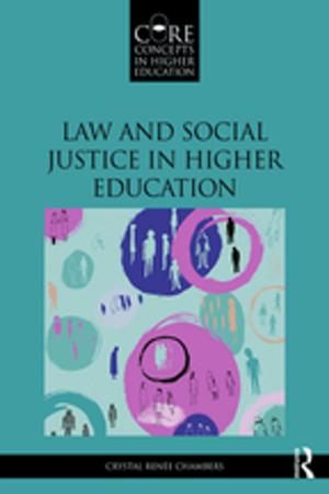 Cover of the book Law and Social Justice in Higher Education by David Brandon