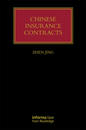Cover of the book Chinese Insurance Contracts by Georgia A. DeGangi, Anne Kendall
