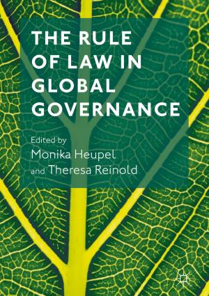 Cover of the book The Rule of Law in Global Governance by Pauline McGovern