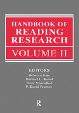 Cover of the book Handbook of Reading Research, Volume II by David Sedgwick