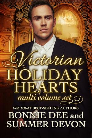 Book cover of Victorian Holiday Hearts: a Boxed Set