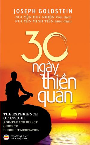 Book cover of Ba mươi ngày thiền quán
