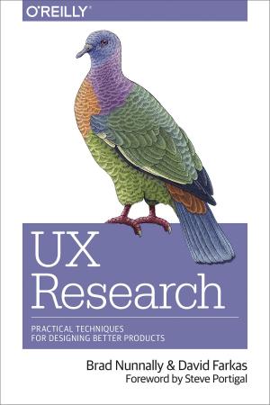 Cover of the book UX Research by Juval Lowy, Michael Montgomery