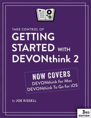 Cover of the book Take Control of Getting Started with DEVONthink 2 by Sharon Zardetto, Andy Baird